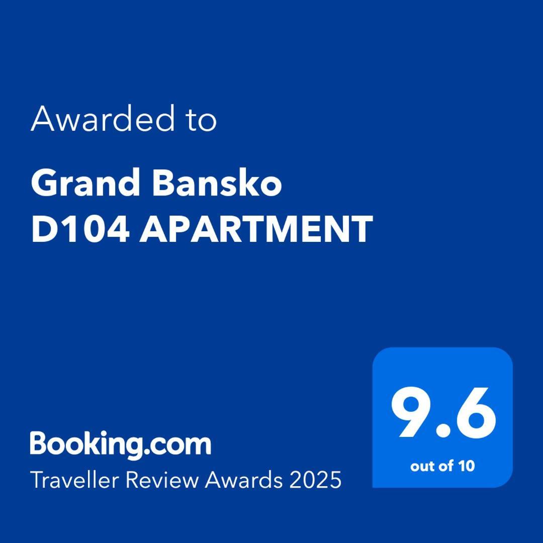 Grand Bansko D104 Apartment Kültér fotó